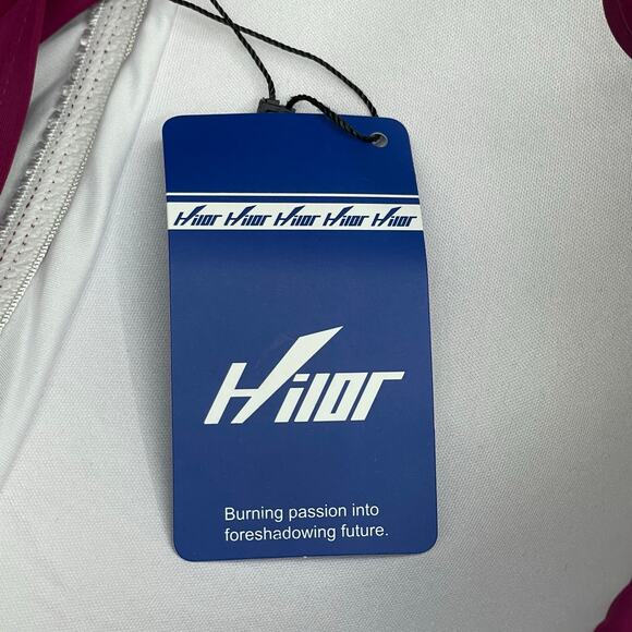 Hilor Women’s One Piece Swimsuit With Ruffle & Tummy Control Size 16 NWT - Picture 6 of 9